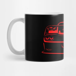 Retro Classic Italy Italia Motorsport F50 Car Mug